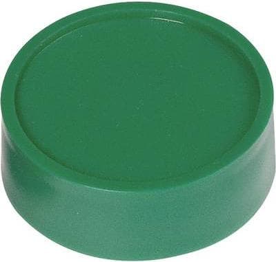 Maul 6173355 Ekstra stabil rund magnet, klæbekraft 2 kg, Made in Germany, 13,8 x 34 mm, 10 stk.