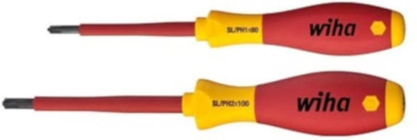 Wiha - Softfinish Vde/GS Electric Xeno Sl/Ph skruetrækkersæt til spændeskruer - Sb327 S2