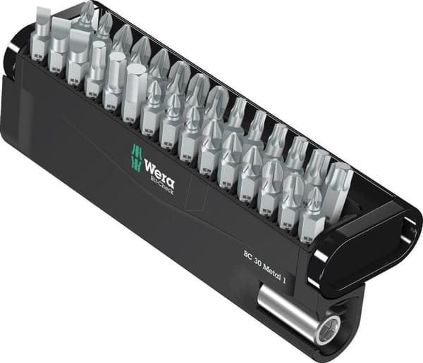 Wera 05057434001 30-delt Bit-Check 30 Metal 1 Bit sæt