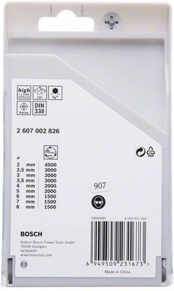 Bosch tilbehør 2607002826 PointTeQ 9-delt spiralborsæt
