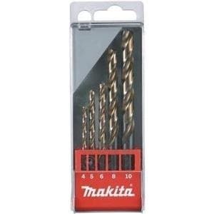 Makita D-30508 HSS metalspiralboresæt 5 stk 1 sæt