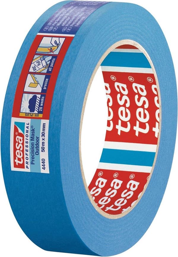 tesa PRECISION OUTDOOR 04440-00002-00 maalarinteippi tesa Professional Sininen (PxL) 50 mx 30 mm 1 kpl