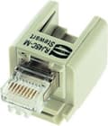 Miniatyrbillede 1 af 3: Stikindsats 09 12 003 3021 Harting Indhold: 1 stk.