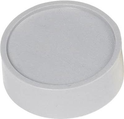 Rund magnet Ø3,4cm grå 10 stk (61733-84)