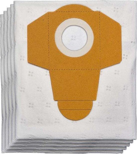 Einhell 2351190 - dammpåse - vit - gul - 25 l - Einhell TE-VC 1925 SA - TC-VC 1825 - TC-VC 1820 SA - TC-VC 1820 S - TE-VC 1820 - TC-VC 1815 - 5 st( s)
