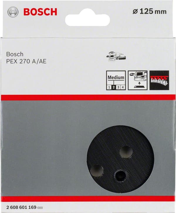 Bosch - støttepude - 125 mm