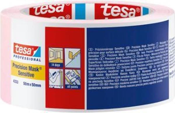 Tesa tarkkuus maalarinteippi 4333 - 50 metriä x 50 mm.