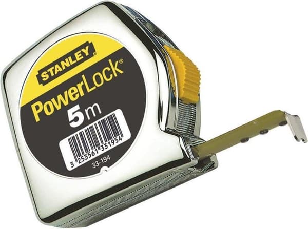 STANLEY Målebånd - Powerlock Målebånd - 5 Meter - 1-33-194