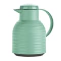 Miniatyrbild 1 av 8: Emsa N40108 Samba Wave vakuumkanna | 1,0 liter | Snabbpress plast | Isolerkolv av glas | Kaffekanna: 12h varm/24h kall| 100% tight | mynta
