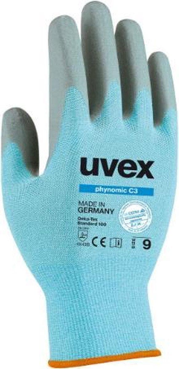 Uvex phynomic C3 6008008 Skærebeskyttelseshandske Størrelse (handske): 8 EN 388 1 par