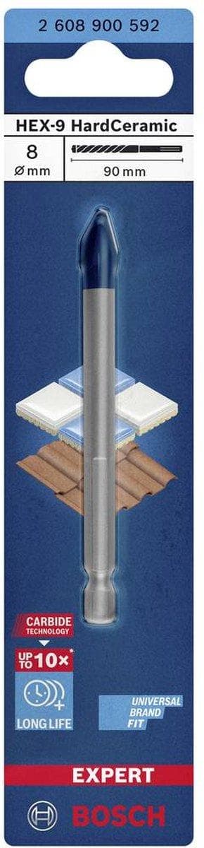 Bosch 2608900592 Flisebor HEX-9 - 8 x 90 mm
