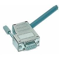 Harting 09 67 015 0435 09 67 015 0435 D-sub-hus Antal stifter: 15 Plast, metalliseret 180 °, 45 ° Sølv 1 s