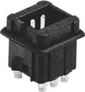 Miniatyrbillede 1 af 3: Harting 09 70 006 2616 Stikindsats Han® Rod 6 Skruer 1 stk.