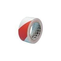 3M PVC-märkningstejp (L x B) 33m x 50mm Röd, Vit PVC 767i Innehåll: 1 rulle(r) (70-0062-9988-0)
