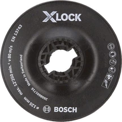 Bosch - slipplatta - 125 mm - X-LOCK