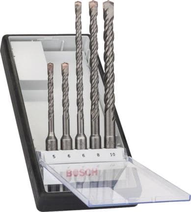 Bosch - Hammerboremaskiner SDS-plus-5 Ø 5,6 x 115 mm, 6,8,10 x 165 mm
