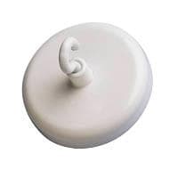 MAUL kraftmagnet med krok - Interiör - Universalkrok - Vit - Metall - 12 kg - 4,7 cm (6159002)