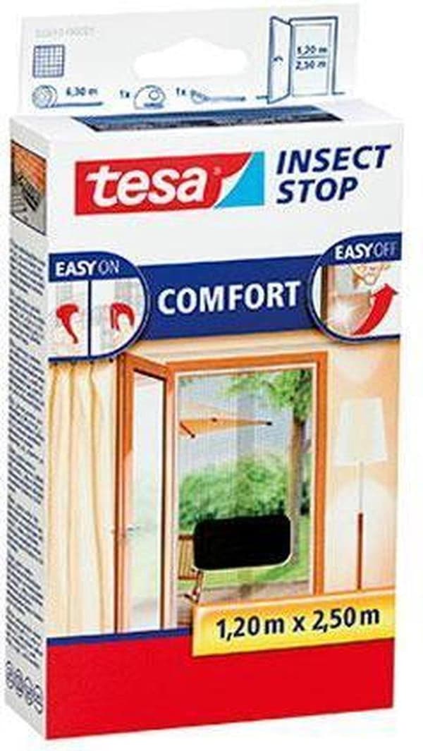 Tesa Comfort - Dørskærm - 120x250 cm - Carbon