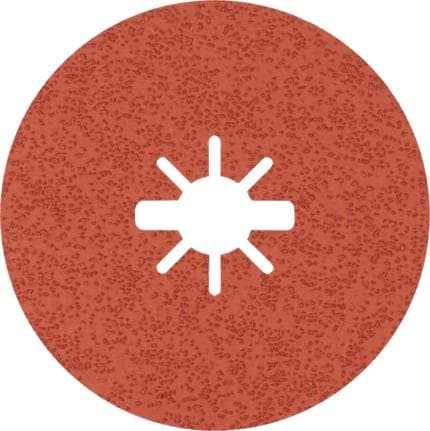 Bosch Expert R782 - slipskiva - för rostfritt stål, stål - 5 stycken - 115 mm - korn: 36