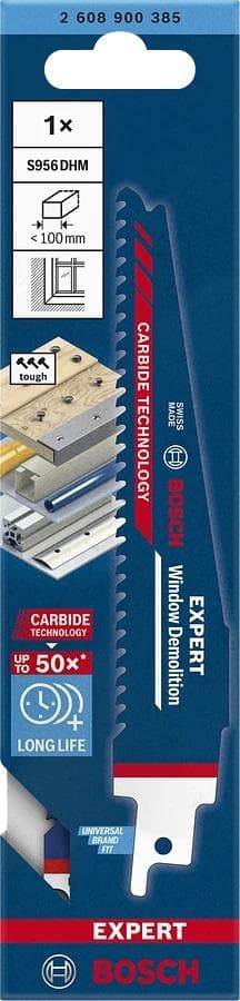 Bosch 2608900385 EKSPERT stempelsavklinge S956DHM Vinduesnedrivning