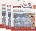 Miniatyrbillede 1 af 4: tesa POWERSTRIPS® Powerstrips ® deco kroge SMÅ Gennemsigtig