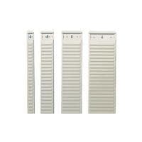NOBO T-kortholder til kortstørrelse 3, med 54 pladser, mål: (B)96 mm x (H)960 mm, lavet af metal (1900404)