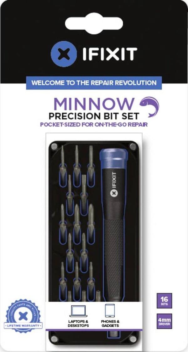 iFixit Minnow EU145474-1 Reparationssats 16 delar