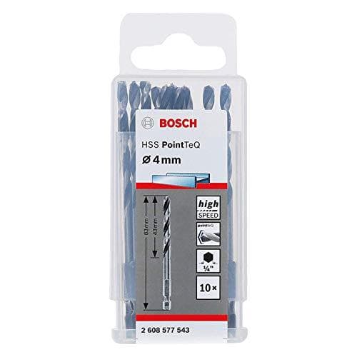 Bosch tilbehør 2608577543 PointTeQ 10-delt spiralborsæt