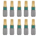 Miniatyrbillede 1 af 6: kwb 2 x bits 25 mm Torx Titanium