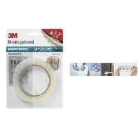 3M kaksipuolinen asennusteippi, läpinäkyvä, 5 mx 19 mm (DT889900197)