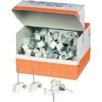 OBO Bettermann ISO negleklemmer Bundt Ø: 10 - 14 mm Grå Indhold: 100 stk. (2228858)