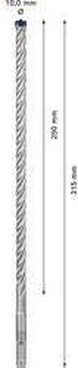 Bosch Tilbehør EXPERT SDS plus-7X 2608900100 Borehammer 1 stk(e) 10,00 mm Kombilængde 315 mm SDS-Plus 1 stk.