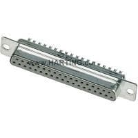 Harting 09 67 250 4715 D-sub hunstik 180 ° Antal ben: 50 Loddekop 1 stk.