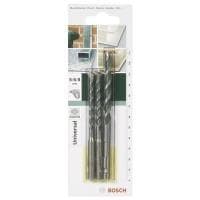 Bosch - porasarja - puulle, betonille, kivelle, rautametallille - vasaran terä - 3 kpl - 5 mm, 6 mm, 8 mm - SDS-quick - pituus: 100 mm, 120 mm
