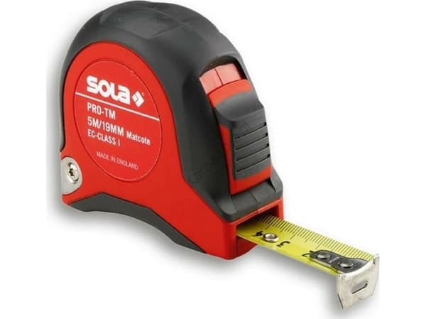 SOLA MIARA ZWIJANA 5m PRO-TM 19mm