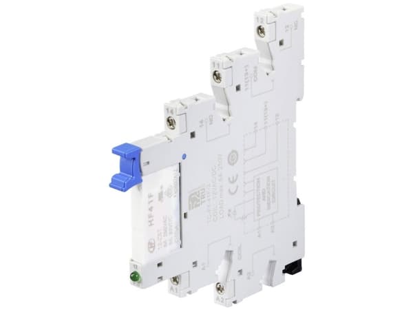 TRU COMPONENTS TC-FY-41F-2 12 V teollisuusrele Nimellisjännite: 12 V/DC, 12 V/AC Katkaisuvirta (max.): 6 A 1 x katkaisukosketin, 1 x sulkukosketin 1