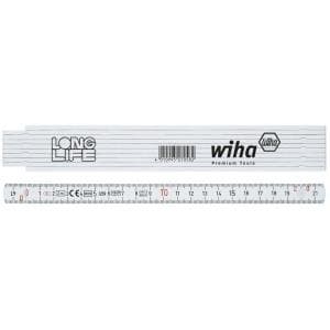Wiha 410 2000 Longlife tumstock, 2 m, metrisk, 10 sektioner (41020001)
