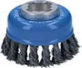 Pikkukuva 1 / 5: Bosch 2608620726 X-Lock Cup -teräsharja, jossa punottu lanka - Teräs - 0,3 x 75mm