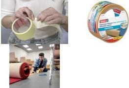 tesa dobbeltklæbende tape universal, 38 mm x 25 m sikker og permanent vedhæftning, kan rives af i hånden - 1 stk (56157-00000-11)