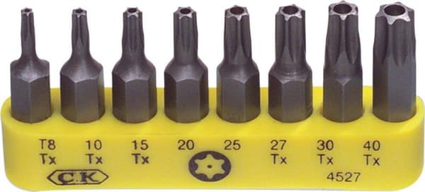CK Safetytorx bit sæt (8 stk.)