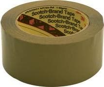 Scotch förpackningstejp 375 E, brun, 50 mm x 66 m, tjocklek: 0,075 mm, högpresterande tejp, extremt stark - 1 st (375B5066)