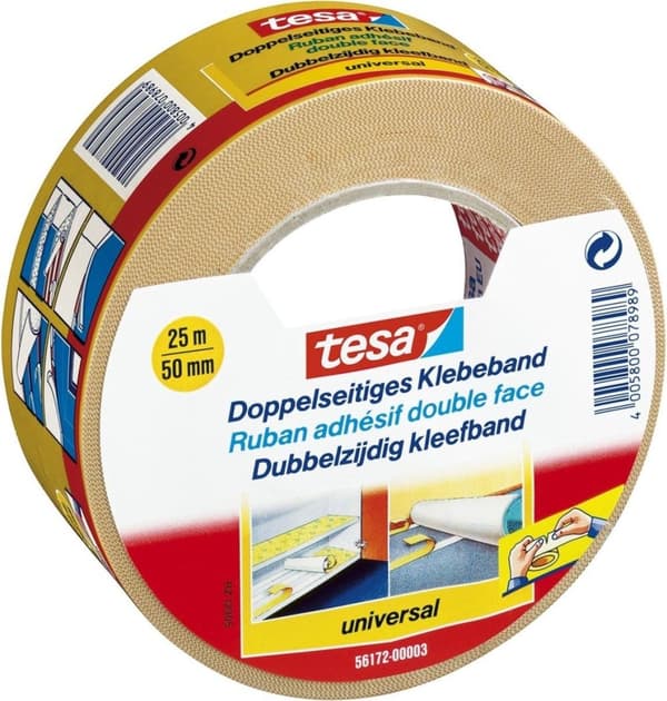 Tesa kaksipuolinen teippi - 50 mm x 25 m