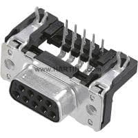 Harting 09 66 352 6611 D-sub hunstik 90 ° Antal ben: 25 Lodning 1 stk.