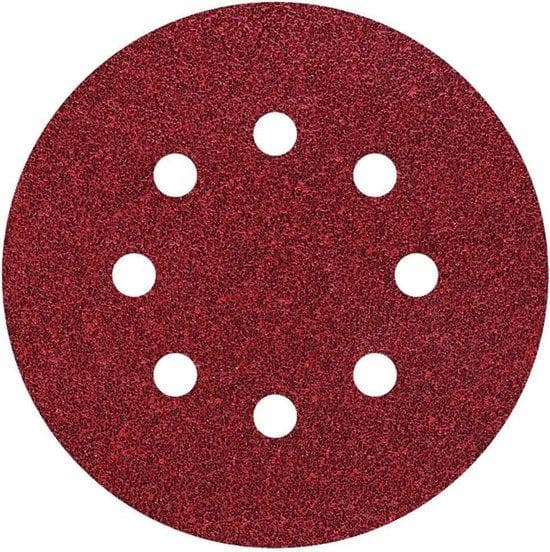 Wolfcraft random orbital slippapper med kardborre, perforerad fibrer 120 (Ø) 125 mm 2251100 25 st (2251100)