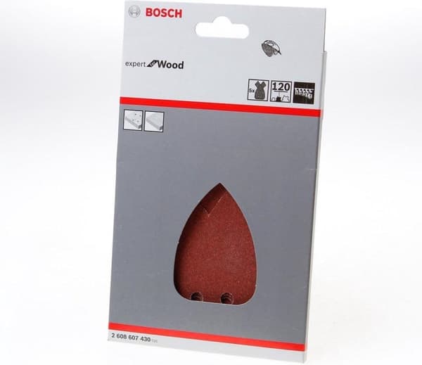 Bosch - 5-delt slibeplade sæt 120