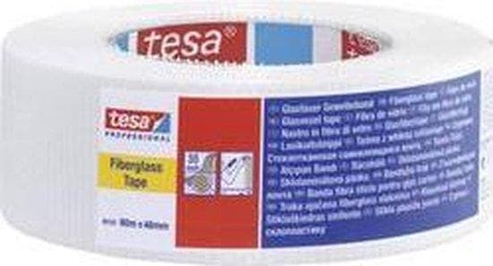tesa 60101-00002-00 stofklæbende tape hvid (L x B) 90 mx 48 mm 1 stk (60101-00002-00)