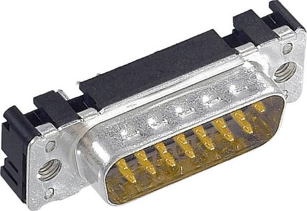 Harting 09652696713 09 65 269 6713 D-sub-kontakt Antal stift: 15 Lödning 1 st(n)