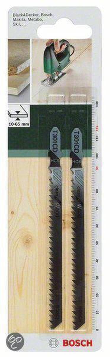 Bosch - Stiksavklinge HCS, T 301 CD Clean for Wood