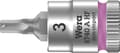 Miniatyrbillede 1 af 6: Wera 8740 A 05003332001 Unbrakonøgle-indsats 3 mm 1/4 (6,3 mm)