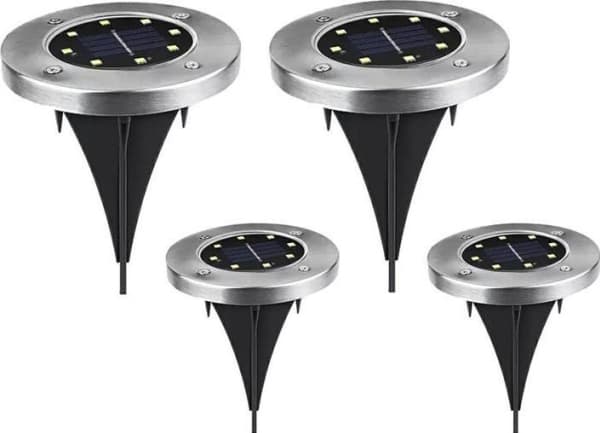 Aptel GARDEN LAMP 4x Solar Plug-in Light 8LED ZD50J